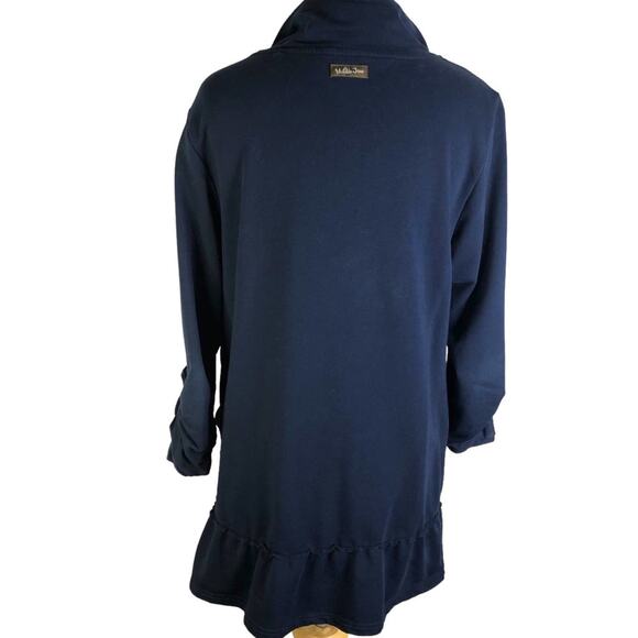 Matilda Jane A Million Little Things Navy Blue Jacket Womens Large Cottagecore - Picture 3 of 10